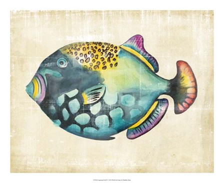 Aquarium Fish IV by Chariklia Zarris art print