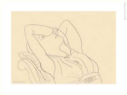 Femme au Repos by Henri Matisse art print