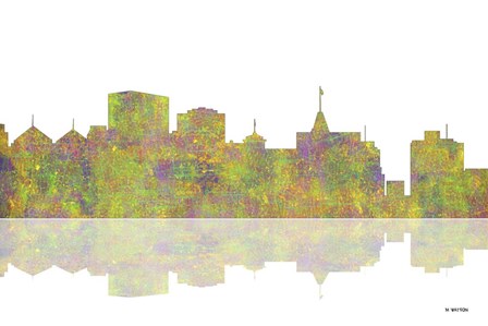 Oakland California Skyline 1 by Marlene Watson art print