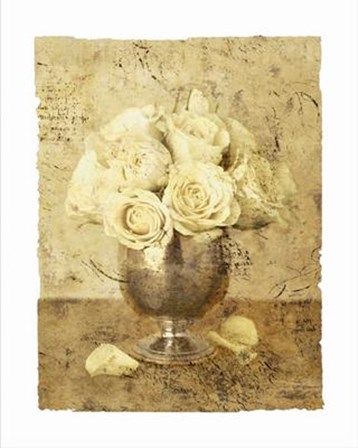 Golden Roses I by John Seba art print