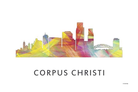 Corpus Christi Texas by Marlene Watson art print