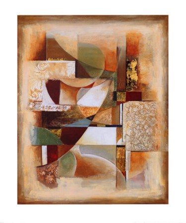 Abstract Collage II by Jonathan Parsons art print