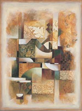 Abstract Collage I by Jonathan Parsons art print