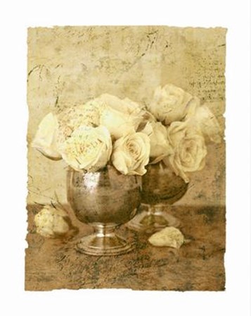 Golden Roses II by John Seba art print