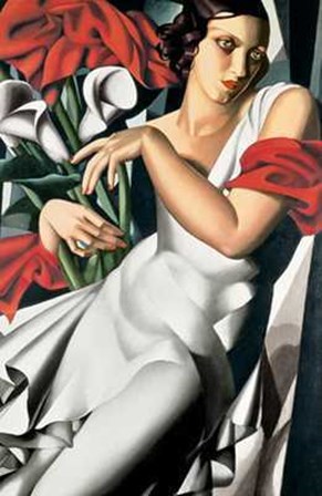 Portrait of Ira by Tamara De Lempicka art print