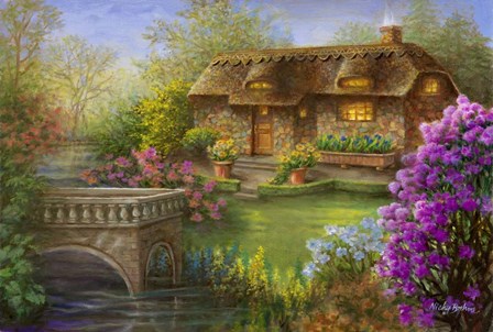 My Summer Hideaway by Nicky Boehme art print