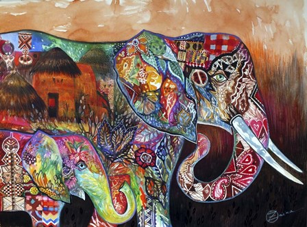 Africa by Oxana Zaika art print