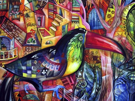 Toucan by Oxana Zaika art print