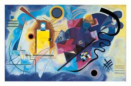 Gelb, Rot, Blau, c.1925 by Wassily Kandinsky art print