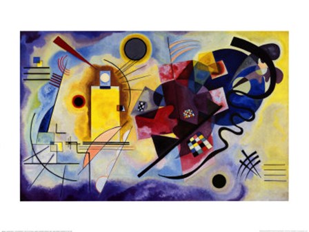 Gelb, Rot, Blau, c.1925 by Wassily Kandinsky art print