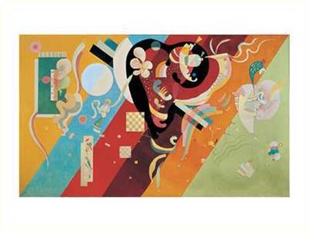 Composition 9 by Wassily Kandinsky art print