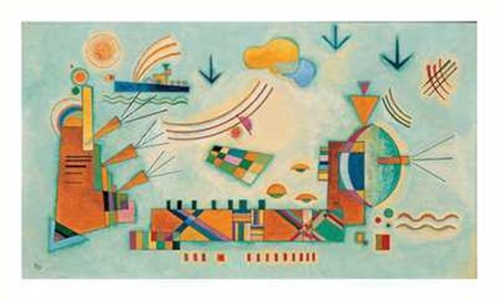 Evenement Doux by Wassily Kandinsky art print