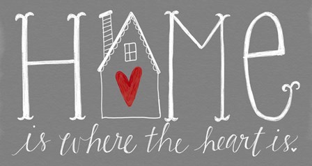 Home is Where the Heart Is by Katie Doucette art print