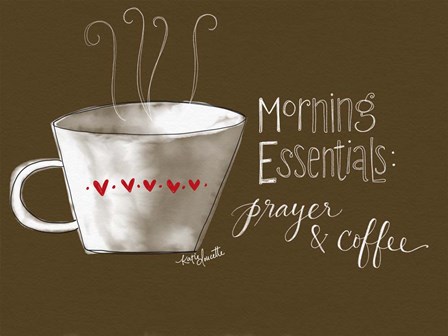 Morning Essentials by Katie Doucette art print