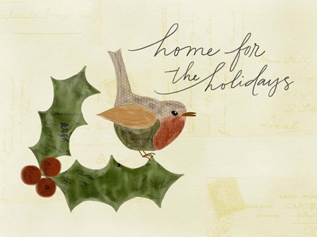 Home for the Holidays by Katie Doucette art print