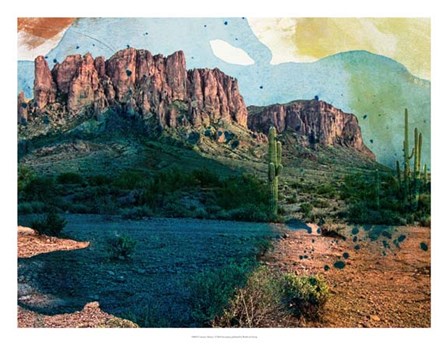 Arizona Abstract by Sisa Jasper art print
