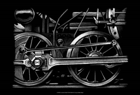 Locomotive Detail I by Ethan Harper art print
