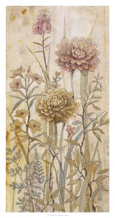 Floral Chinoiserie I by Timothy O&#39;Toole art print