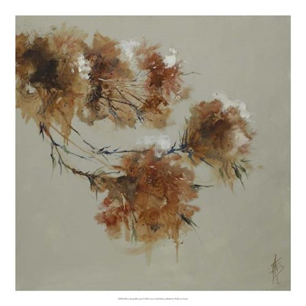 Rusty Spring Blossoms I by Anne Farrall art print