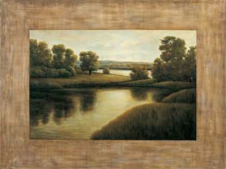 Samuel Blanco - Lake View I Size 31.5x23.75 by Samuel Blanco art print