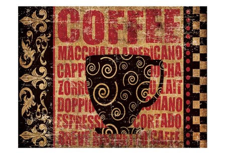 Caffeinated Expressions 3 by Melody Hogan art print