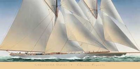 Classic Regatta by Christopher Davies art print