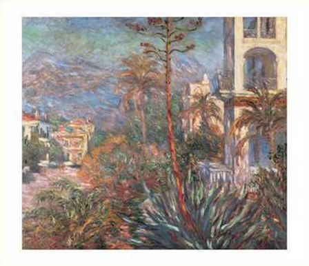 Villas a Bordighera by Claude Monet art print