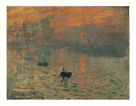 Impression Brouillard by Claude Monet art print