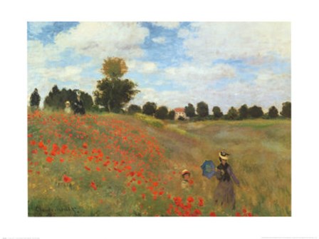 Coquelicots by Claude Monet art print