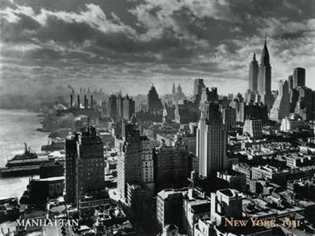 Manhattan, New York, c. 1931 art print