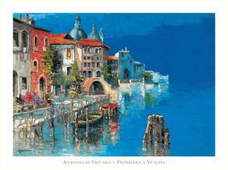 Primavera a Venezia by Antonio Di Viccaro art print