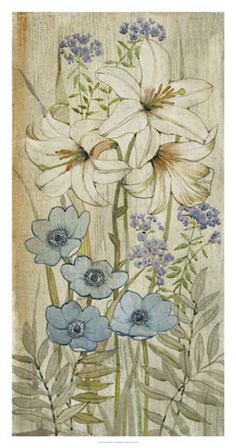 Lily Chinoiserie I by Timothy O&#39;Toole art print