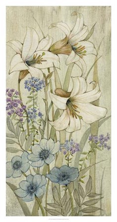 Lily Chinoiserie II by Timothy O&#39;Toole art print
