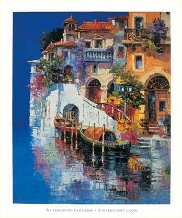 Antonio Di viccaro - Riflessi Sul Lago Size 23.75x31.5 by Antonio Di Viccaro art print