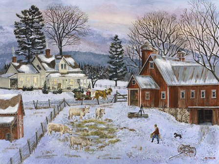 Feeding Time by Bob Fair art print