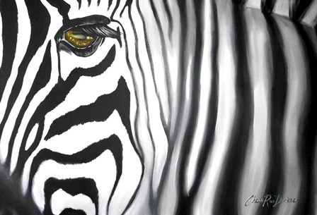 Zebra by Cherie Roe Dirksen art print