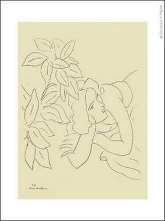 Etude de Femme by Henri Matisse art print