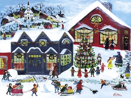 Peace On Earth by Cheryl Bartley art print