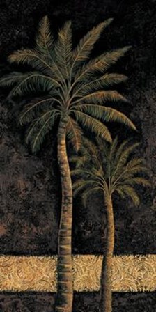 Andre Mazo - Dusk Palms II Size 19.75x39.5 by Andre Mazo art print