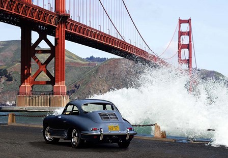 Under the Golden Gate Bridge, San Francisco by Gasoline Images art print