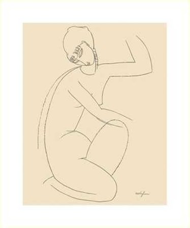 Studio di Nudo I by Amedeo Modigliani art print