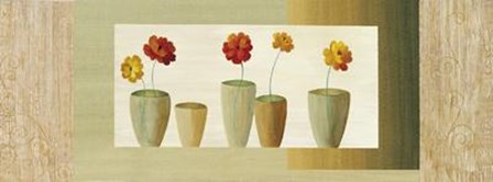 Vases avec Fleurs I by Genevieve Boulez art print