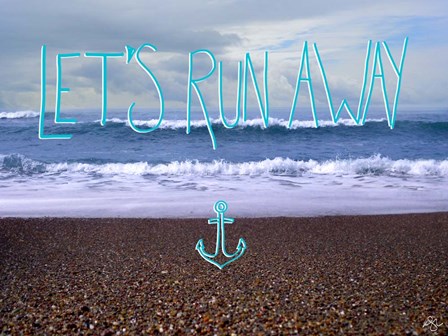 Let&#39;s Run Away 3 by Kimberly Glover art print