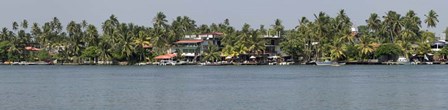Restaurants on the Bentota River, Sri Lanka by Panoramic Images art print