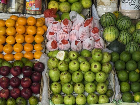Fruits and Vegetables for Sale in the Central Market, Kandy, Central Province, Sri Lanka by Panoramic Images art print