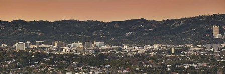 Beverly Hills, Los Angeles County, California by Panoramic Images art print