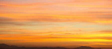 Mountains at Sunset, San Jacinto, California by Panoramic Images art print