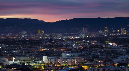Culver City, Los Angeles County, California by Panoramic Images art print
