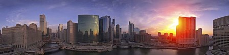 Chicago Skyline by Panoramic Images art print