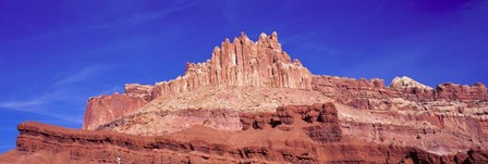 Blue Sky over Rock Formations, Capitol Reef National Park, Utah by Panoramic Images art print